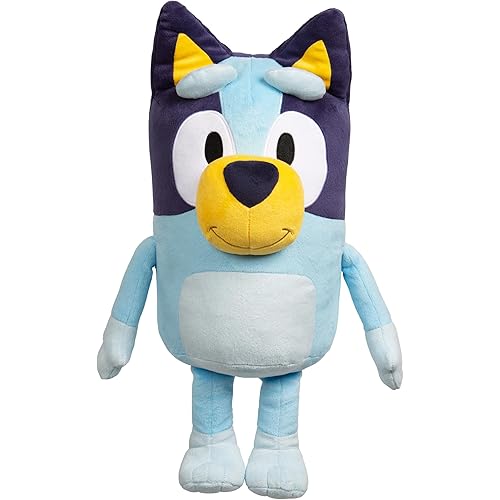Bluey Plush Toys, Extra Large 18” Cuddle Toy for Kids, Ultra-Soft Deluxe Material Big Plushies Perfect for Show Time, Story Time & Giant Hugs