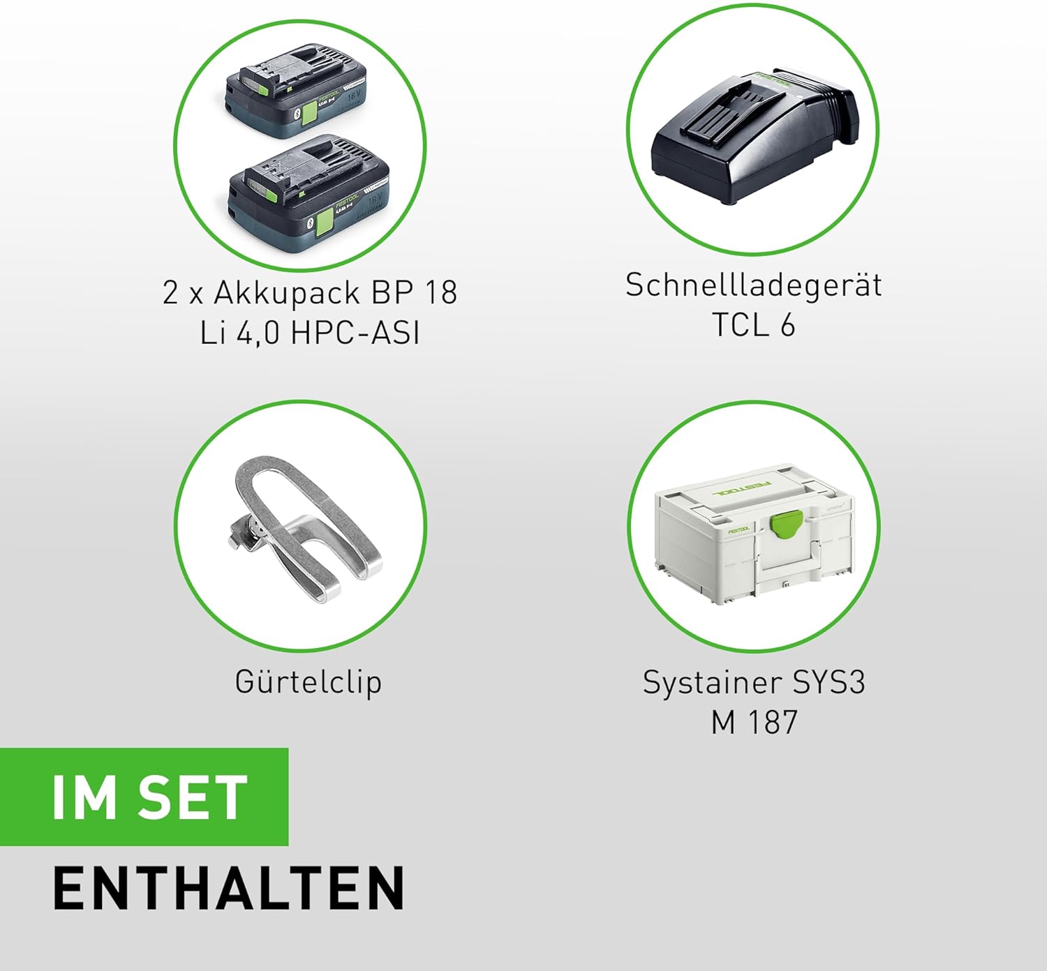 Festool TID 18 HPC 4.0 I-Plus impact wrench 18V 4Ah