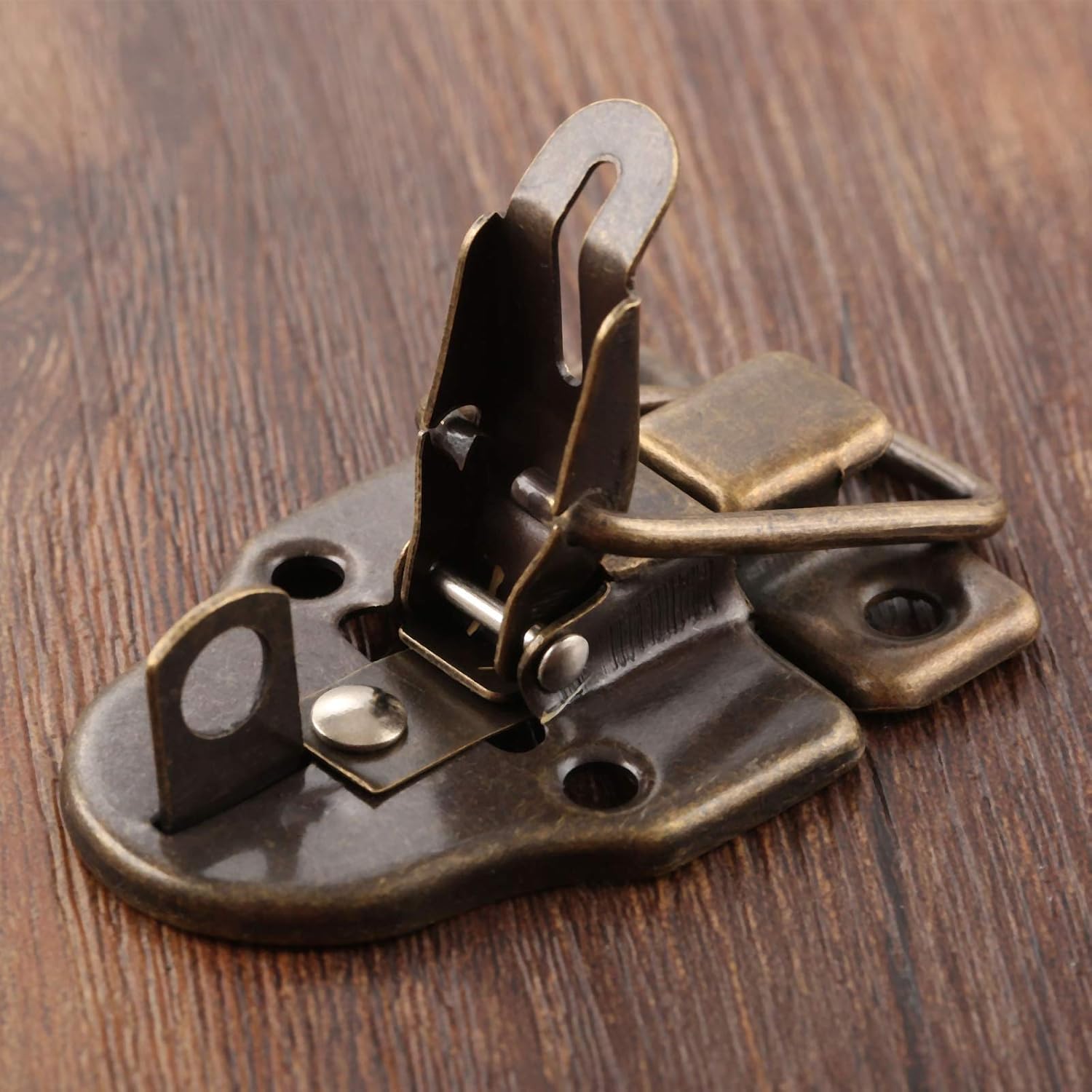 Hasp,2Pcs 59x40mm Antique Jewelry Wooden Box Latch Hasps Decorative Drawer Suitcases Hasp Latch Buckle Clasp Furniture Hardware