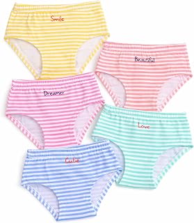 BODYCARE KIDS Girls Panty Ultrasoft Underwear 100% Cotton Soft Comfortable | Skin Friendly | Innerwear Pack of 5-Assorted Price In India