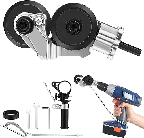 Tijeras de taladro eléctricas, cortador de broca eléctrico, cortador de placa de taladro eléctrico Color You, accesorio de taladro de hoja de metal