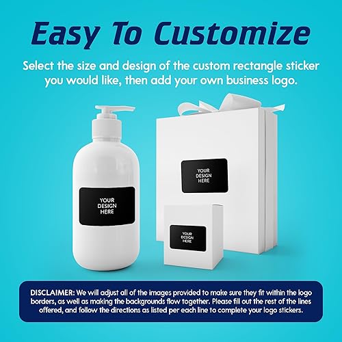 Miniatura 6 de 100 adhesivos de vinilo personalizables, con texto, imagen, diseño y logotipo adhesivos para logotipo de embalaje hecho a mano, botellas, tarros,