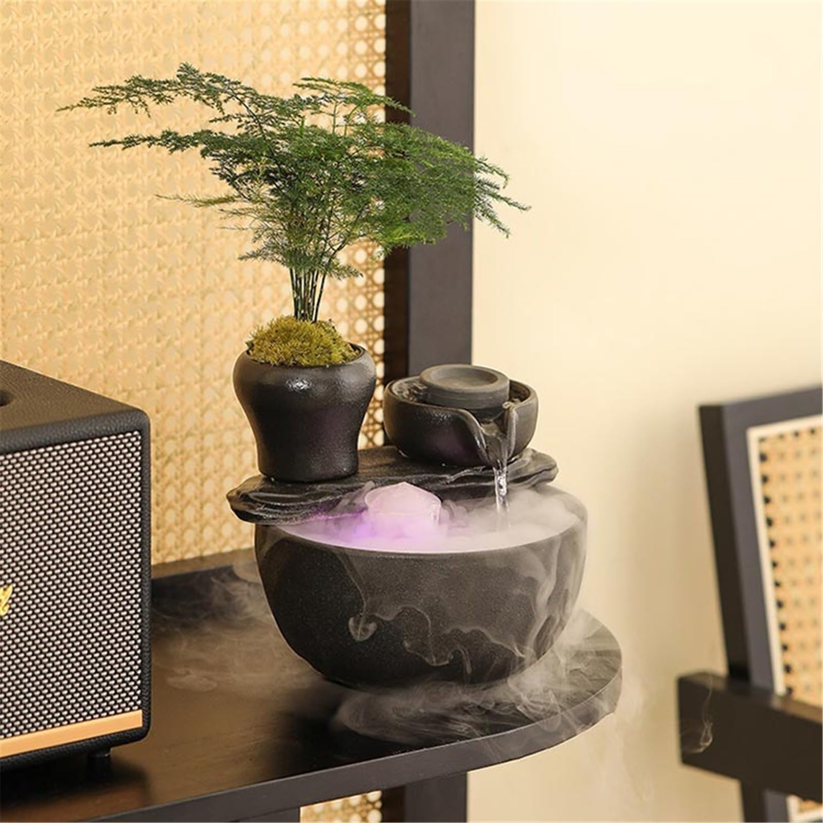 Büro Büro-Desktop-Kleinwasserzirkulations-Aquarium for das Büro zu Hause Dekoration