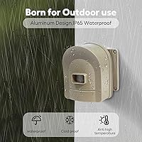 Vista 3 de 1/2 milla Hosmart Alarma de entrada Sistema de sensor inalámbrico y sensor de entrada Sistema de alerta de sensor resistente a la intemperie