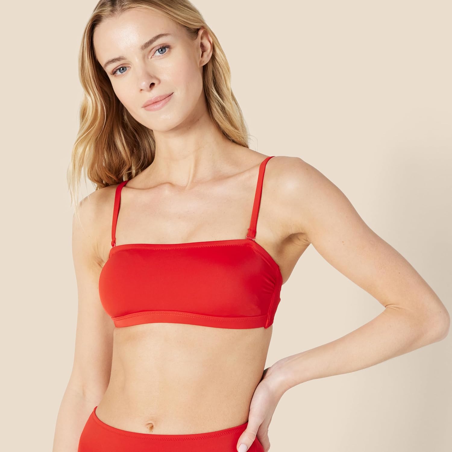 Amazon Essentials Women's Bandeau Swim Top - Image 4