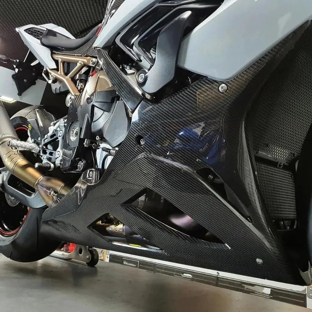 下部エンジンスポイラーカバー フェアリング保護 に適合するS1000RR 2023 2024 【Tayron】 カーボンファイバーベリ