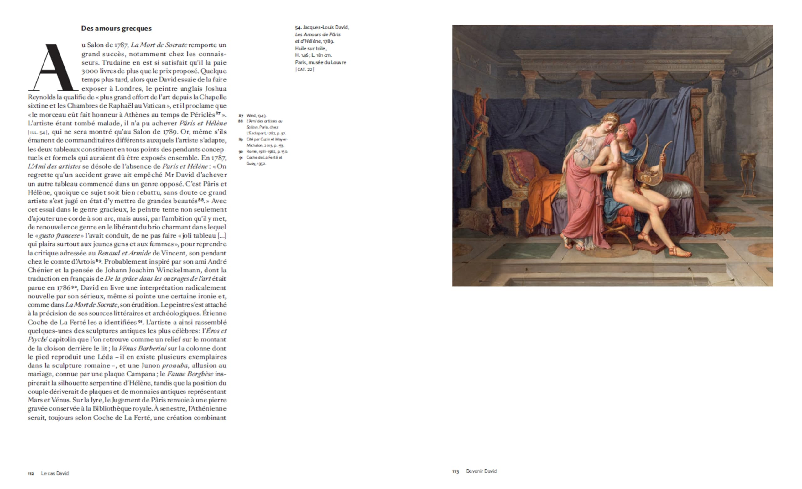 Jacques-Louis David (1748-1825) Catalogue officiel de l'exposition