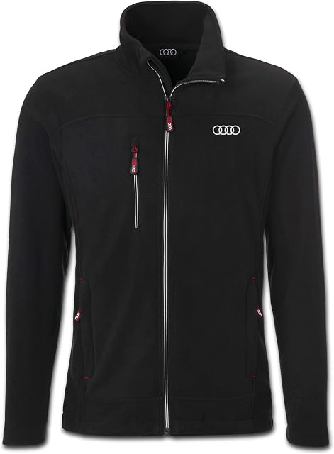 Audi collection Audi 313170190 Men's Fleece Jacket Black XL