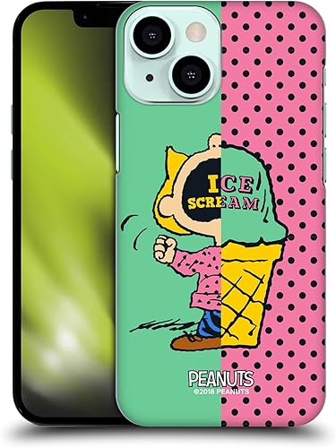 Miniatura 264 de Head Case Designs Carcasa rígida con licencia oficial de Peanuts Snoopy Pirate Halfs and Laughs compatible con Apple iPhone 15 Snoopy Pirata,Charlie