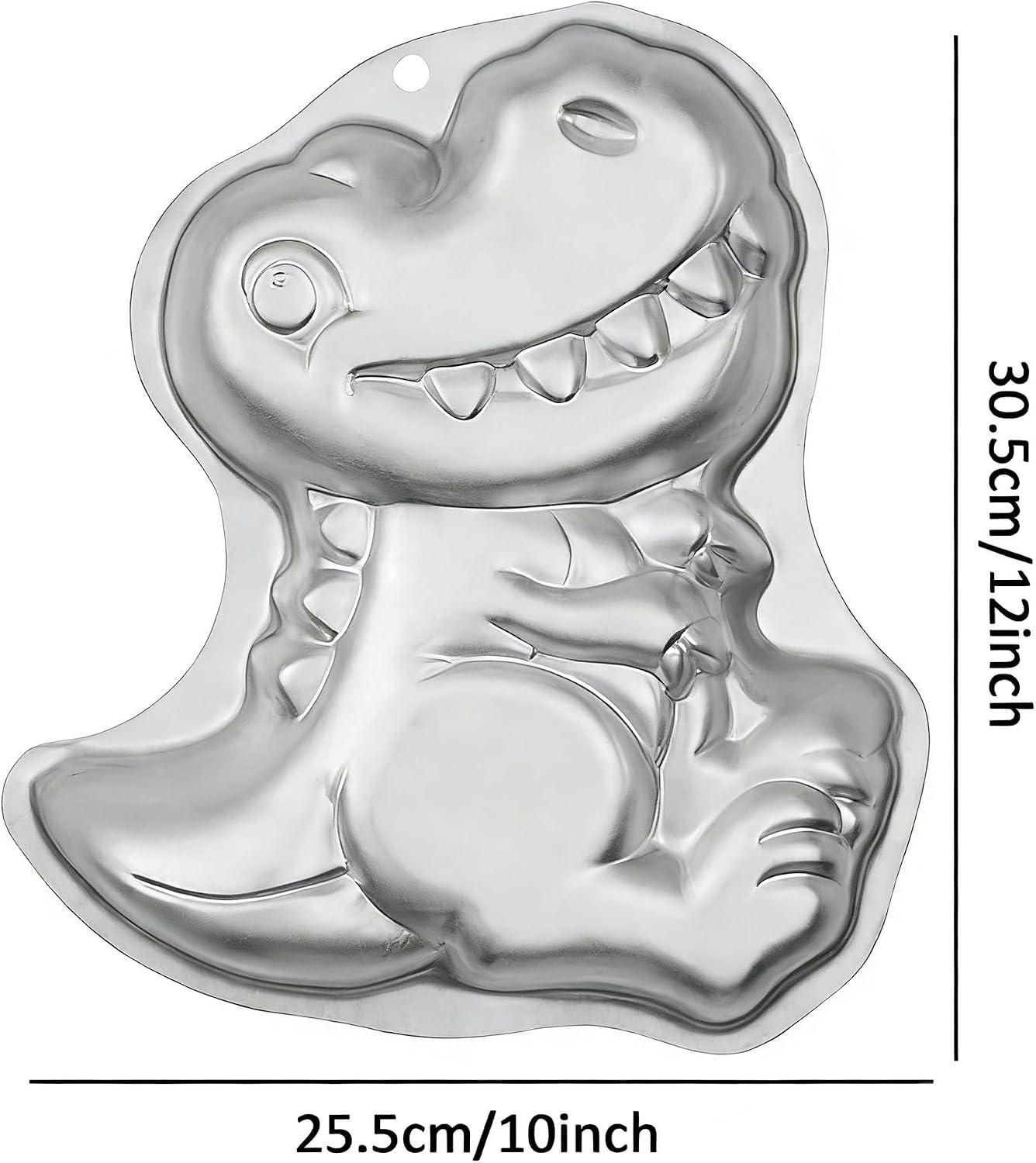 12 Inch Dinosaur Aluminum 3D Baking Cake Mold Tin Cake Pan– Dinosaur