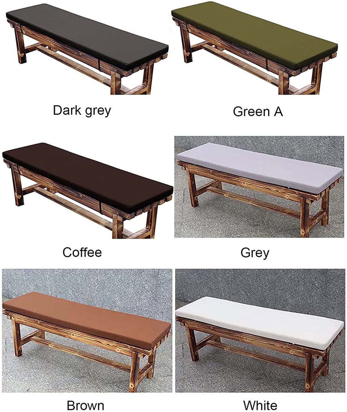 Cuscino Impermeabile Per Altalena Giardino 180cm - Trapuntato, Marrone, Con Cinghie Di Fissaggio - Foto 9