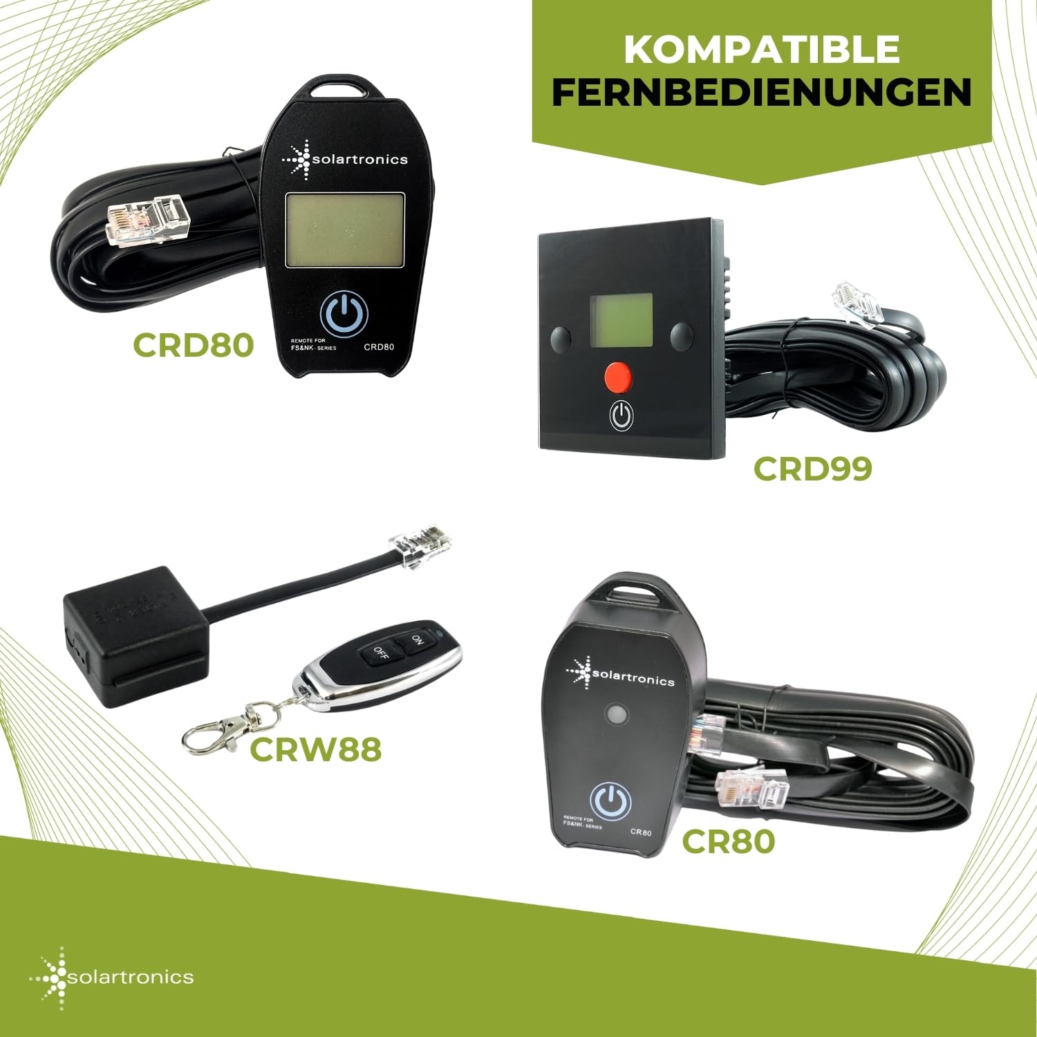 solartronics FS4000DR przetwornica napięcia 24 V na 230 V 4000 W, czysta sinusoida, niebieski falownik solarny bez pilota zdalnego sterowania