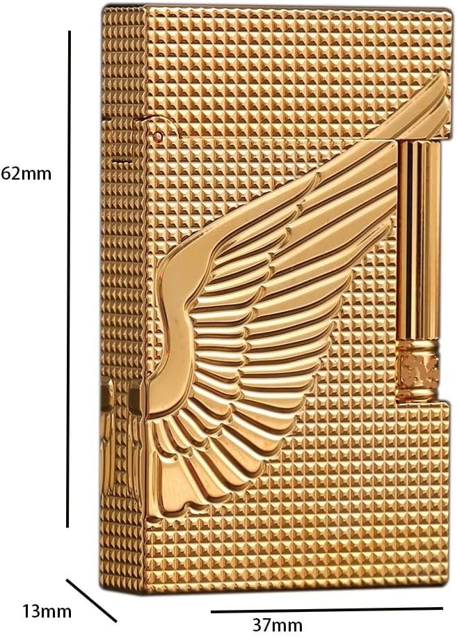 メンズ ヴィンテージ 純銅 ブタン 防風 トーチ シガー キャンドル ライター レトロ フリップ ピアノ音 サイドプーリー点火 高級