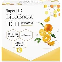 Super HD Lipo Boost HGH Премиум липосома Витамин C Агликоновый тип Соя Изофлавон Растение Ферментированные аминокислоты Гранулы Быстрорастворяющиеся Вкусная добавка для ухода за старением