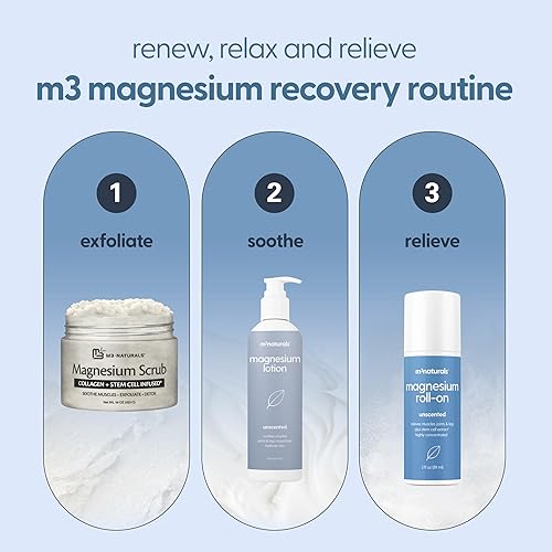 Miniatura 7 de Rollo de magnesio para adultos y niños, fácil aplicación para dolores musculares, pies, articulaciones y calambres en las piernas, ayuda a dormir y