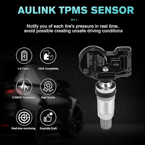 Miniatura 2 de 56029398AB Sensor de monitoreo de presión de neumáticos TPMS para Chrysler Jeep Fiat Dodge Ram 2008-2022, compatible con Charger Challenger Grand