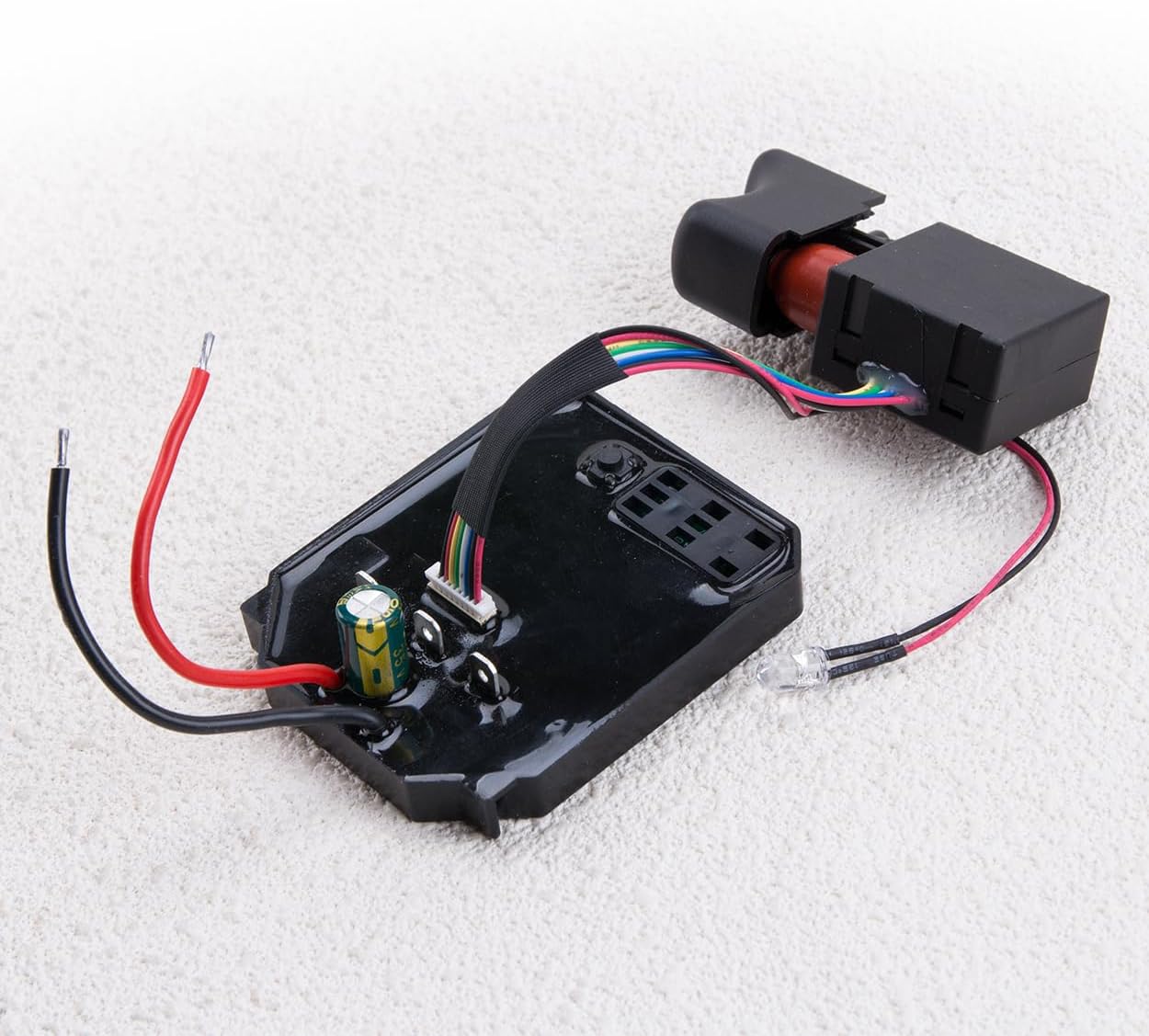 ZORZA 1Pcs Brushless Motor Control Board for Electric Wrench and Angle Grinder Motherboard Speed Switch 18V 300W Driver Switch Replacement for 2106 Wrenches
