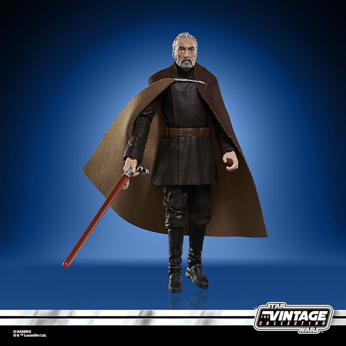 Hasbro F9973 Star Wars The Vintage Collection—Count Dooku(Darth Tyranus)(Star Wars Ⅱ : Attack of the Clones)