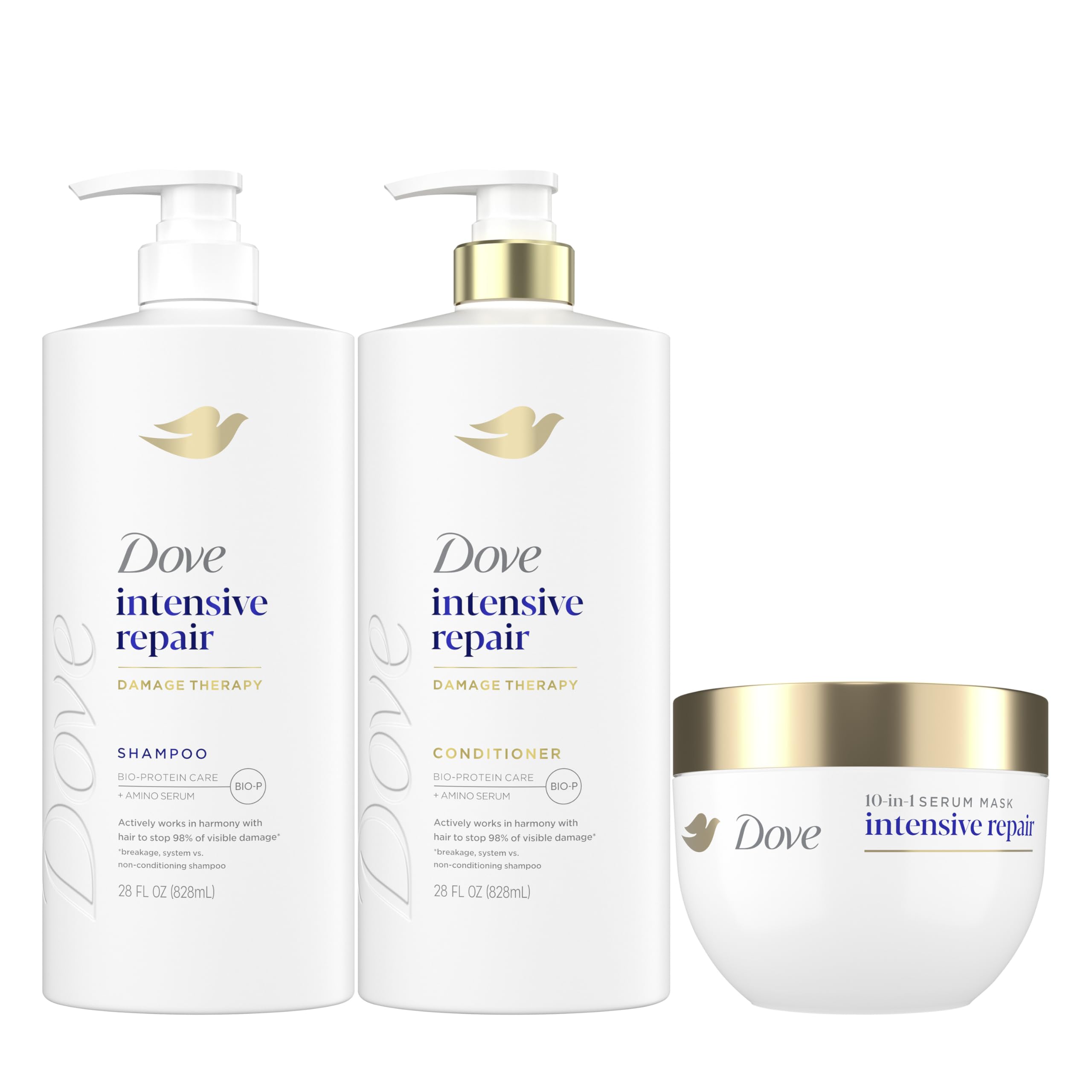 Amazon.com : Dove Shampoo Intensive Repair 28 Fl oz, Conditioner