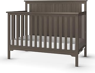 Child Craft Cottage Flat Top 4-in-1 Convertible Crib, Baby C