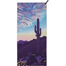 PackTowl Personal Artist Series Towel for Travel Trekking Camping Colour PacktowlDesert Aire