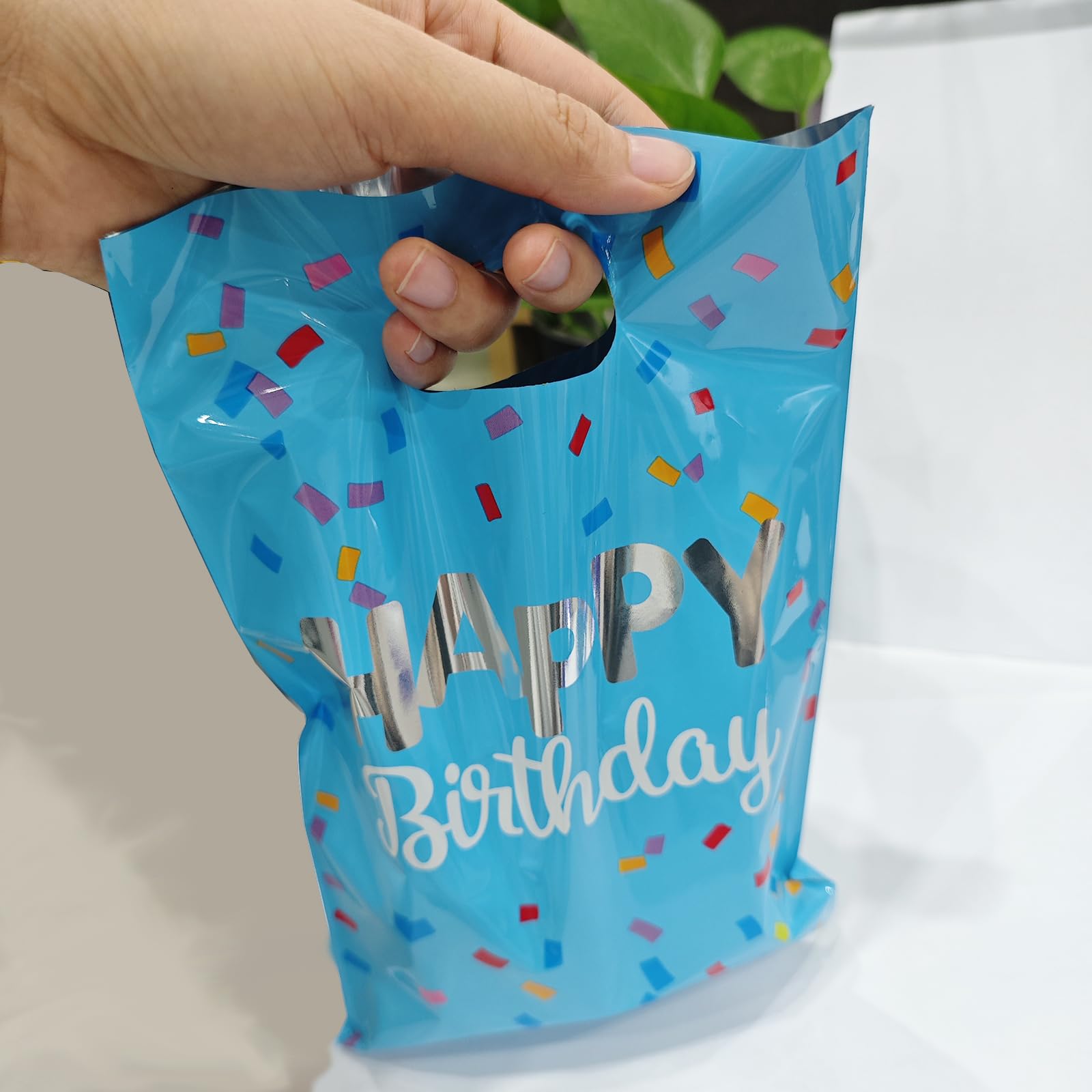 Saizone 25pcs Happy Birthday Goody Bags - Party Favors for Kids & Girls & Boys