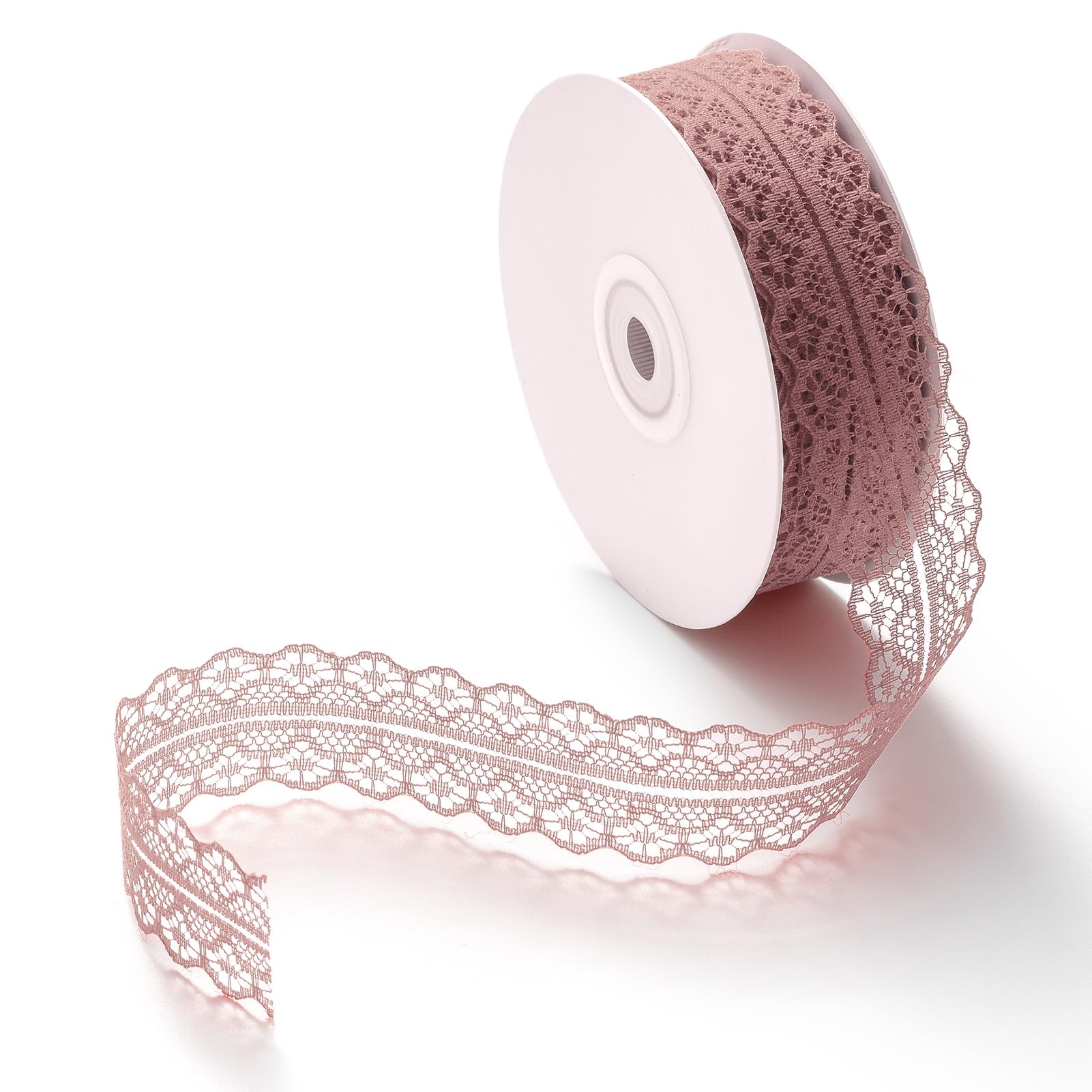 CHUQING Spitzenband Geschenkband Spitzenborte Zierband Spitze Schleifenband | Vintage Spitzenband als Geschenkband, Spitzenborte und Zierband, ideal zum Dekorieren und Schleifenbinden.