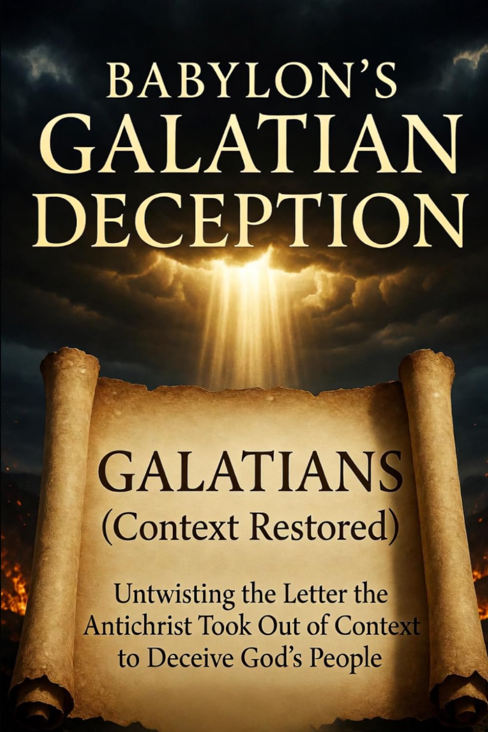 BABYLON'S GALATIAN DECEPTION: Untwisting the Letter the Antichrist Took Out of Context to Deceive God's People (You've Been Lied To: The Fourth Watch, ... for those Hungry for the Truth of THE WORD)