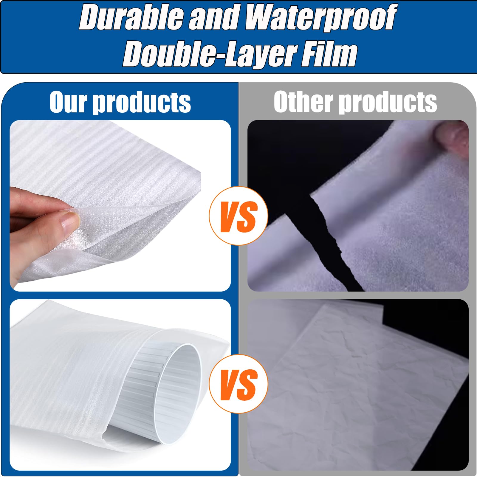 Storage For China Dishes Packing Sleeves For Dishes 50 Pack Cushion Foam Pouches,Foam Wrap Pouch Sheets For... Moving Boxes For Wine Glasses Foam Moving Pouches - View #5