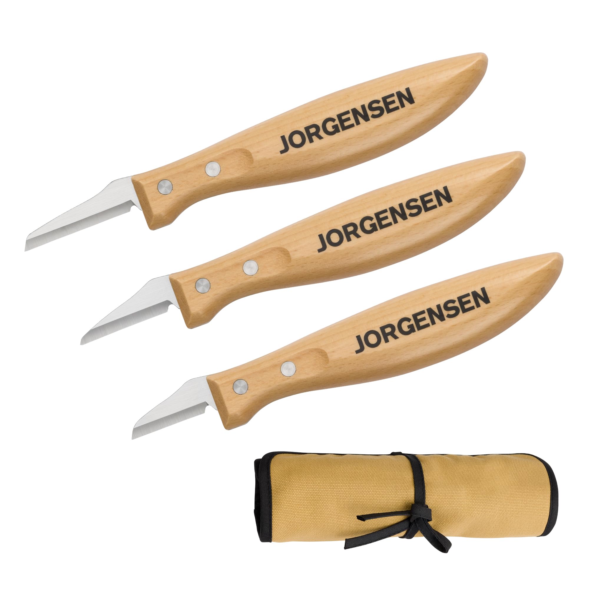K*i様 ヴィンテージ 手彫り 木製 盾 セット カレッジ・ユニバーシティシリー Niji Carving Knives, Set of 7 with Sharpening Stone – St. Louis