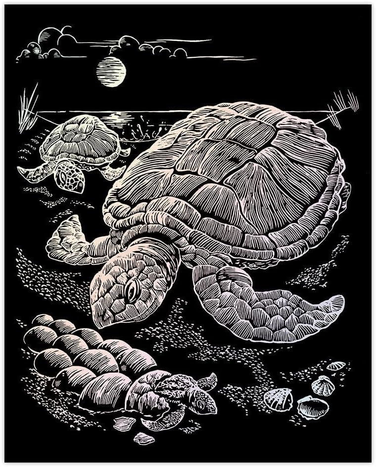 Royal and Langnickel Holographic Engraving Art, Sea Turtle