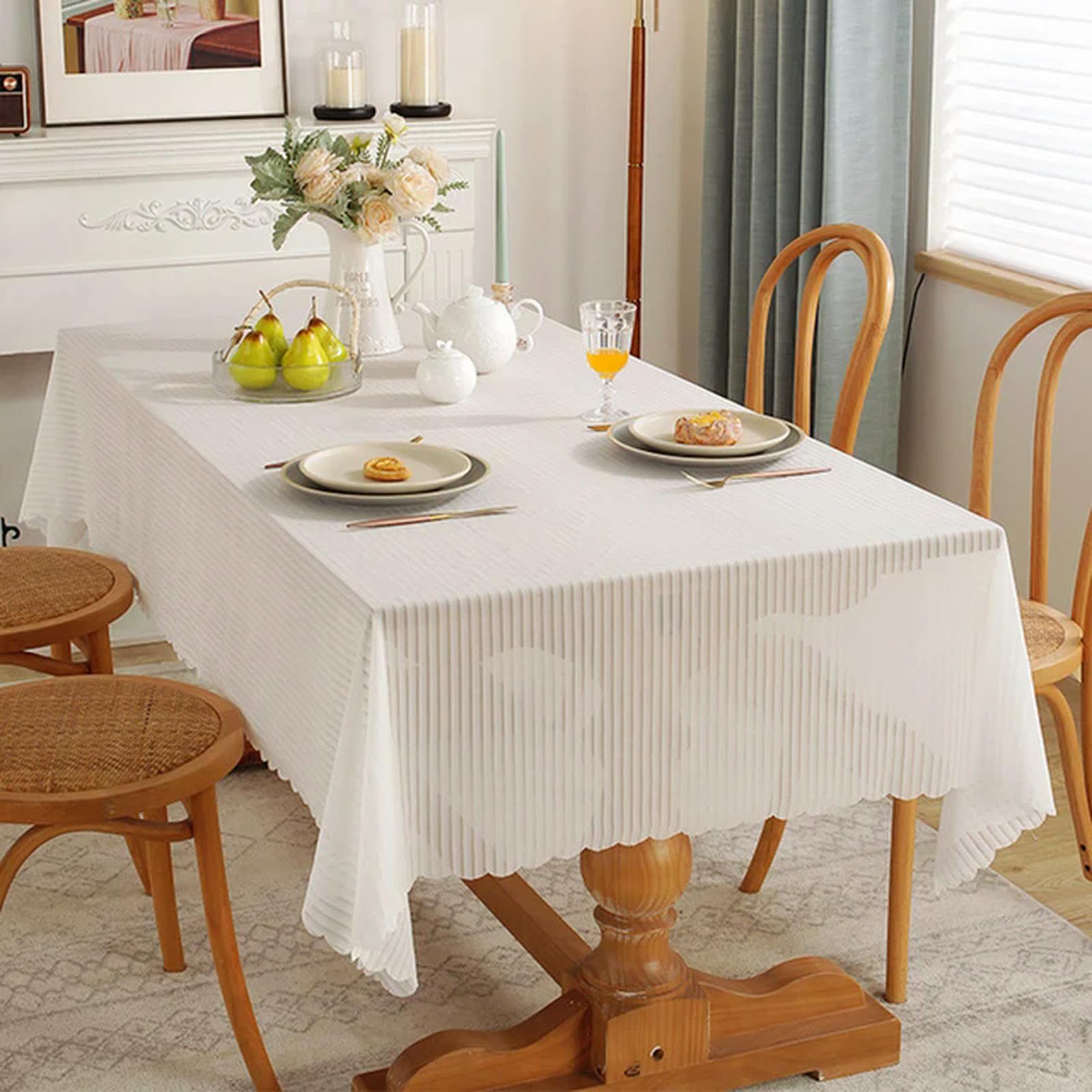 Couverture de table rectangulaire protectrice pour préserver vos meubles
