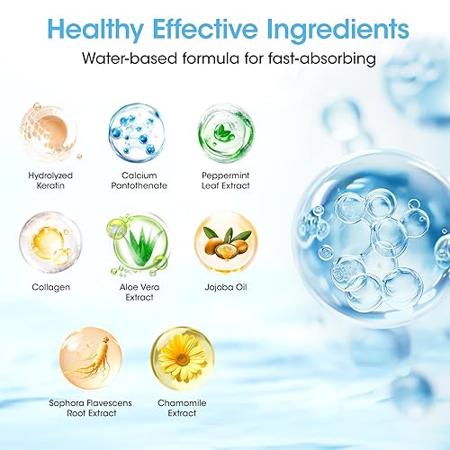 Miniatura 6 de GELLEN Fortalecedor de uñas con aroma a océano, suero de crecimiento de reparación de uñas Pro Care 8 en 1 para uñas finas y dañadas, acabado claro