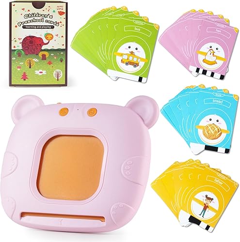 Miniatura 1 de 224 tarjetas didácticas que hablan con palabras visuales, aprendizaje del alfabeto, de bolsillo, terapia del habla, juguetes sensoriales para