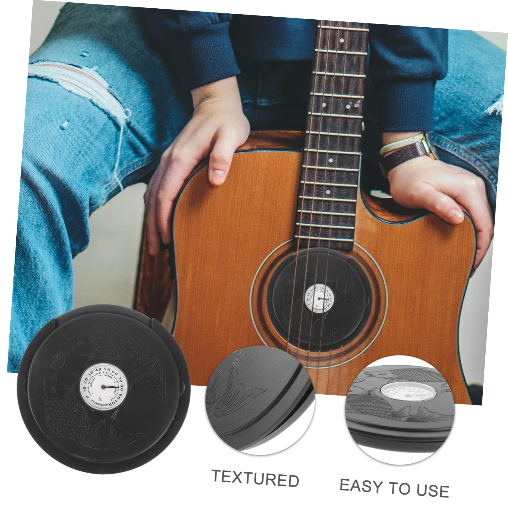 SUPVOX 4piezas Humidificador De Guitarra Acústica Para Orificio De Sonido Accesorio De Cuidado Para Instrumentos Previene Daños y Mejora El Sonido Fácil Instalación y Uso Estable