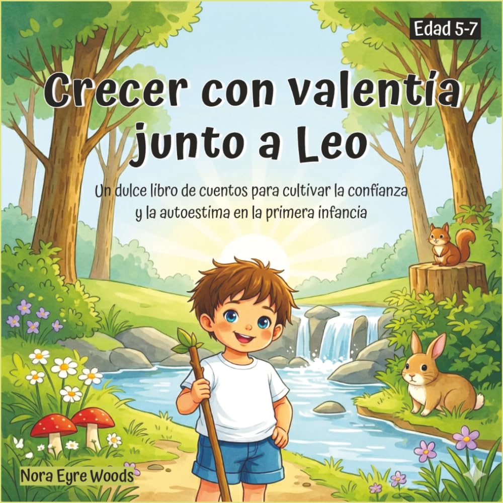 Crecer con valentía junto a Leo: Un dulce libro de cuentos para cultivar la confianza y la autoestima en la primera infancia