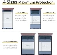 Vista 4 de CoolShields Waterproof Bed Pads Incontinence Washable Reusable Bedwetting Mattress Protector Pad for Kids, Adults, Elderly, and Pets 34'' x 52