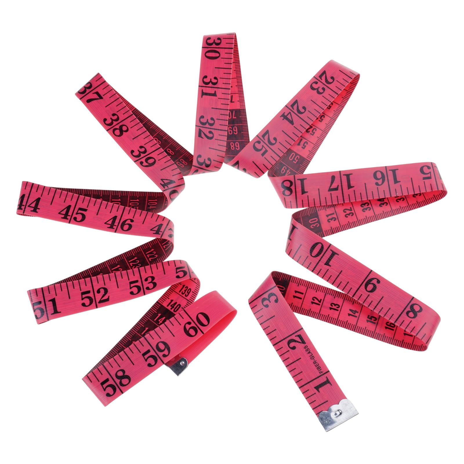 Newft B Strong 60 Inch Double Scale Measuring Tape For Sewing Modifications Ody Indicators With Fade Proof Indicators Not Twist Pvc Seamstress King Unscented Sewing Measurement Tool