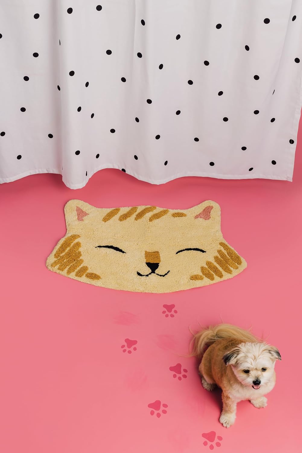 Jubilee Danica Cat Shaped Bath Mat