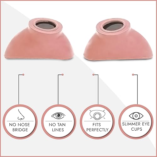 Vista 16 de Super Sunnies Protección ocular UV Slim Flex, compatible con la FDA, gafas de bronceado individuales