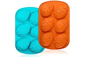 Jumbo Easter Egg Molds for Chocolate and Baking