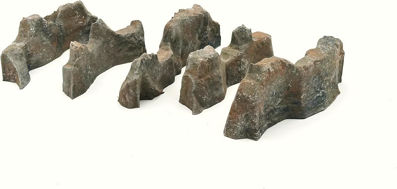Barreras naturales - Terreno de juego de guerra de mesa en miniatura (pintado) (Desierto)
