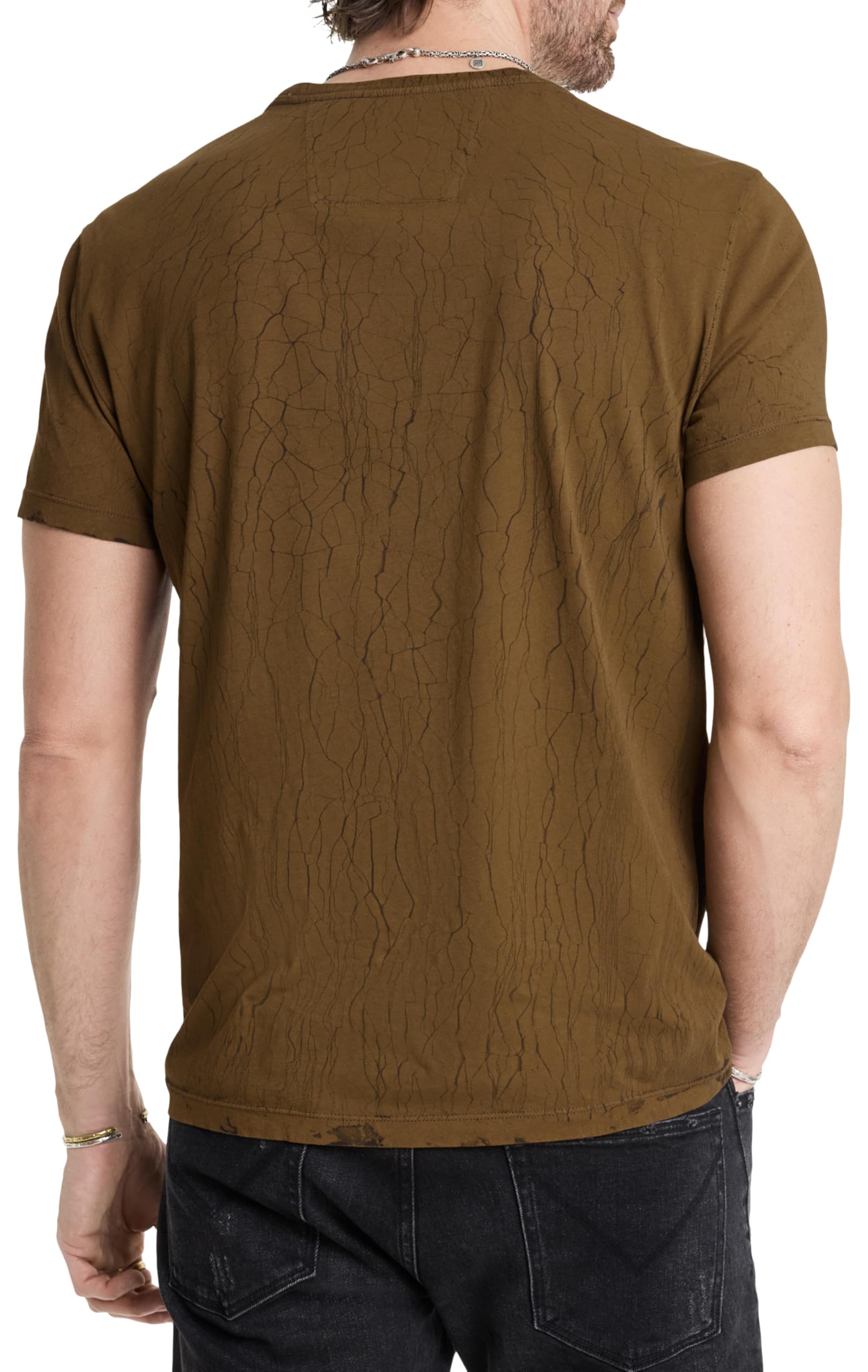 John Varvatos Cracked Freedom tee Camiseta Cracked Freedom Hombre