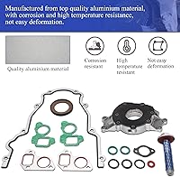 Vista 5 de Kit de bomba de aceite de alto volumen M295HV con juntas TCS45993 y perno equilibrador 12557840 para Chevy Silverado Suburban 1500 Tahoe Trailblazer