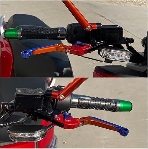 Miniatura 5 de Palanca de embrague de motocicleta CNC ajustable plegable extensible palanca de embrague de freno de motocicleta para Suzuki DL1000 V-Strom VSTROM