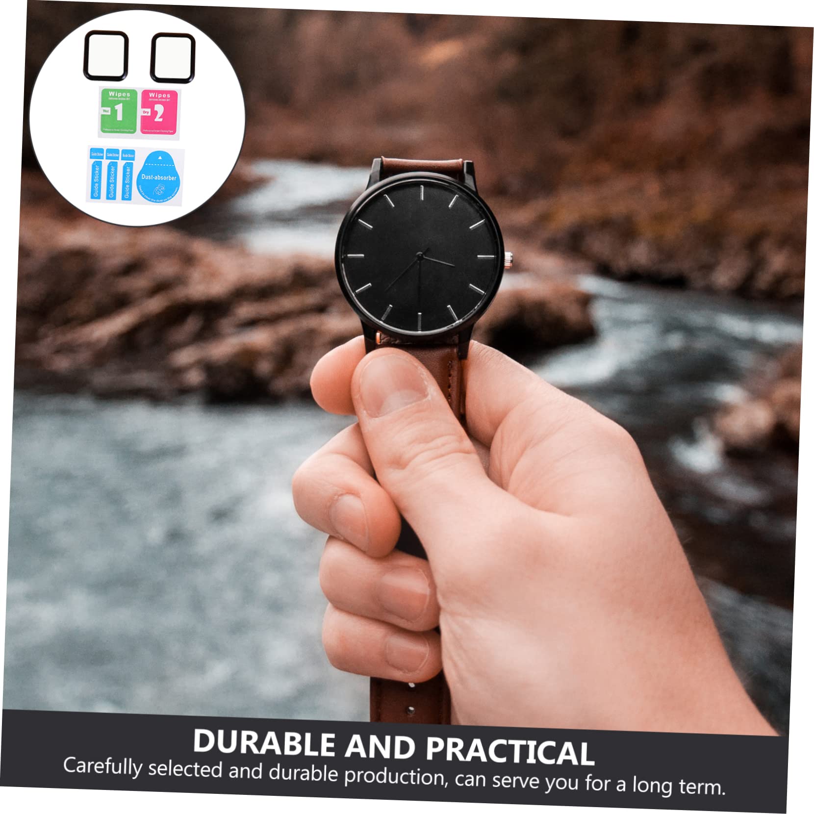 OSALADI 10stücke Gehärtetes Glas Displayschutzfolie Für Watch Vollständiger Schutz Kompatibel Mit Watch Und Fingerabdruckfrei