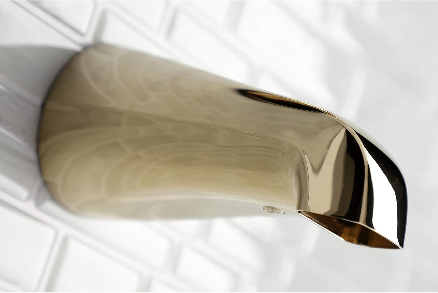 Kingston Brass K187A2 Designer Trimscape Showerscape 5-Inch Tub Spout, Polished Brass