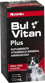 Coveli Bulvitan Plus Vitaminas E Aminoácidos Para Cães