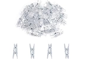 Unbeatable 128 Pcs Mini Clothes Pins for Photos: Display Your Memories Vibrantly