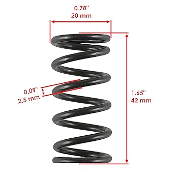 spring様 Amazon.com: Caltric 92145-0486 Clutch Spring Compatible with